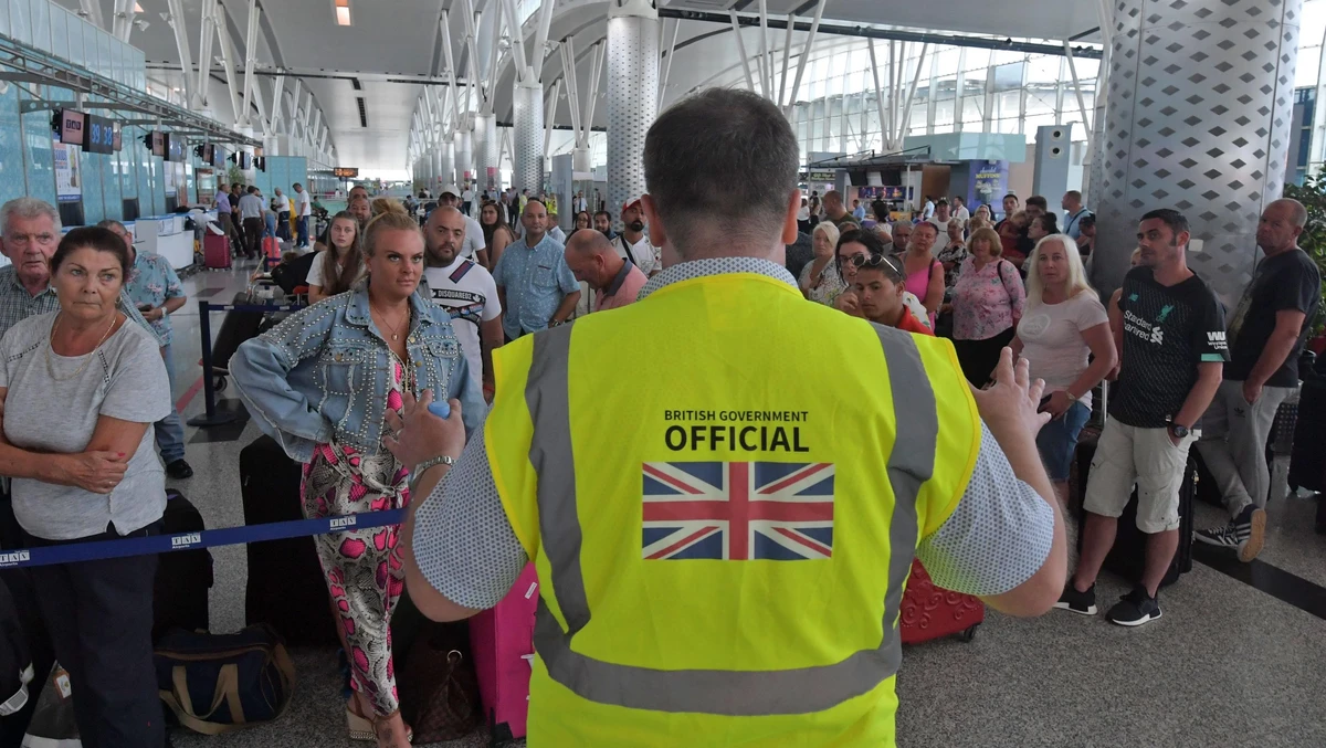 Britons stranded in Tunisia are facing further delay to their return home after aircrew with TunisAir refused to fly to Europe due to concerns over coronavirus. (AFP)