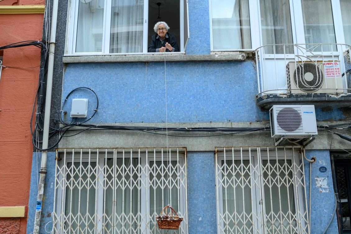 The government announced a stay at home measure for people older than 65 over the weekend, but not for the general public as some other countries have done. (AFP)
