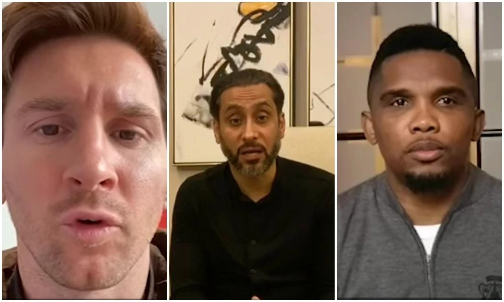 Saudi legend Sami Al Jaber joins Lionel Messi and other football stars in fight against Coronavirus