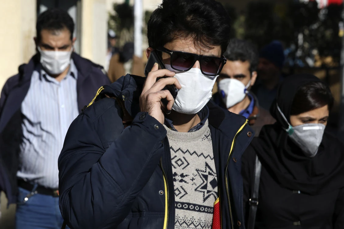 Iran has reported over 29,000 confirmed cases and more than 2,200 deaths from the virus, the highest toll of any country in the Middle East. (AP)