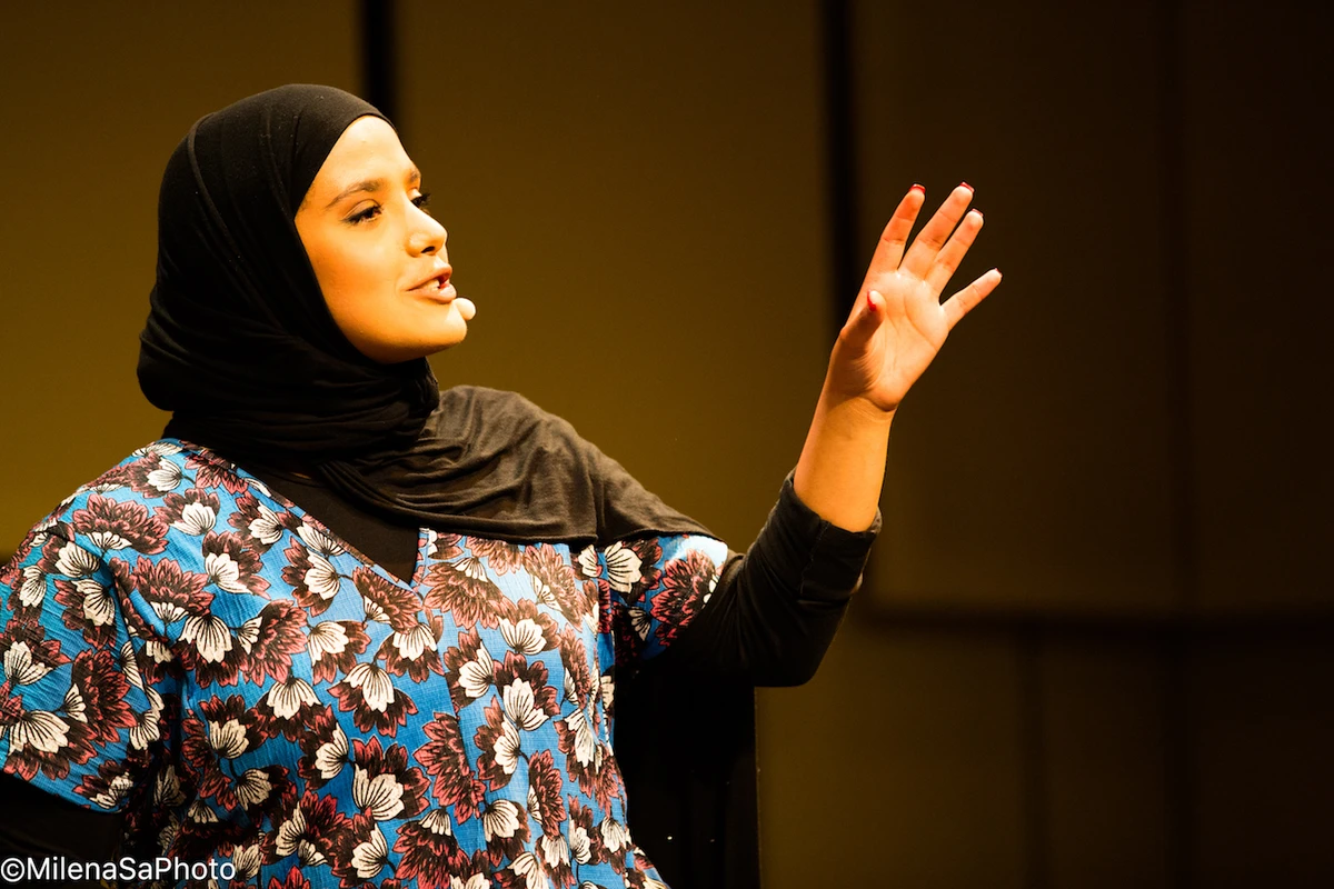 Amina Atiq’s reaction to growing up in a completely different culture was to reject her own. (Supplied)