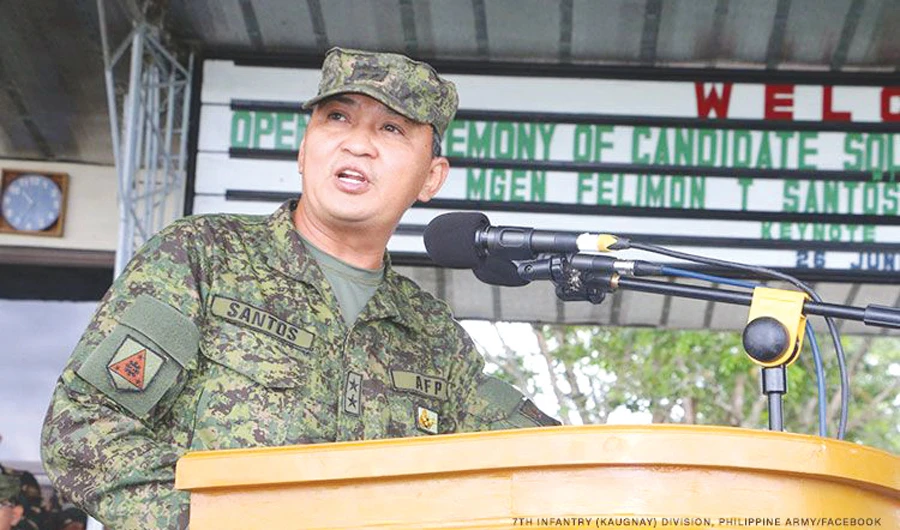 Philippines military chief tests positive for novel coronavirus