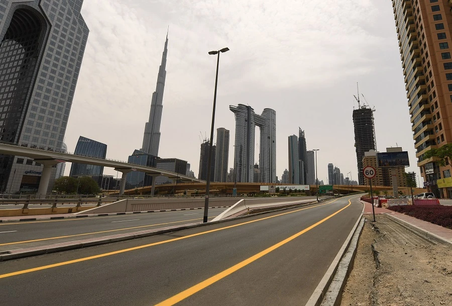 The UAE has more than 400 cases of the virus as of Saturday. (File/AFP)