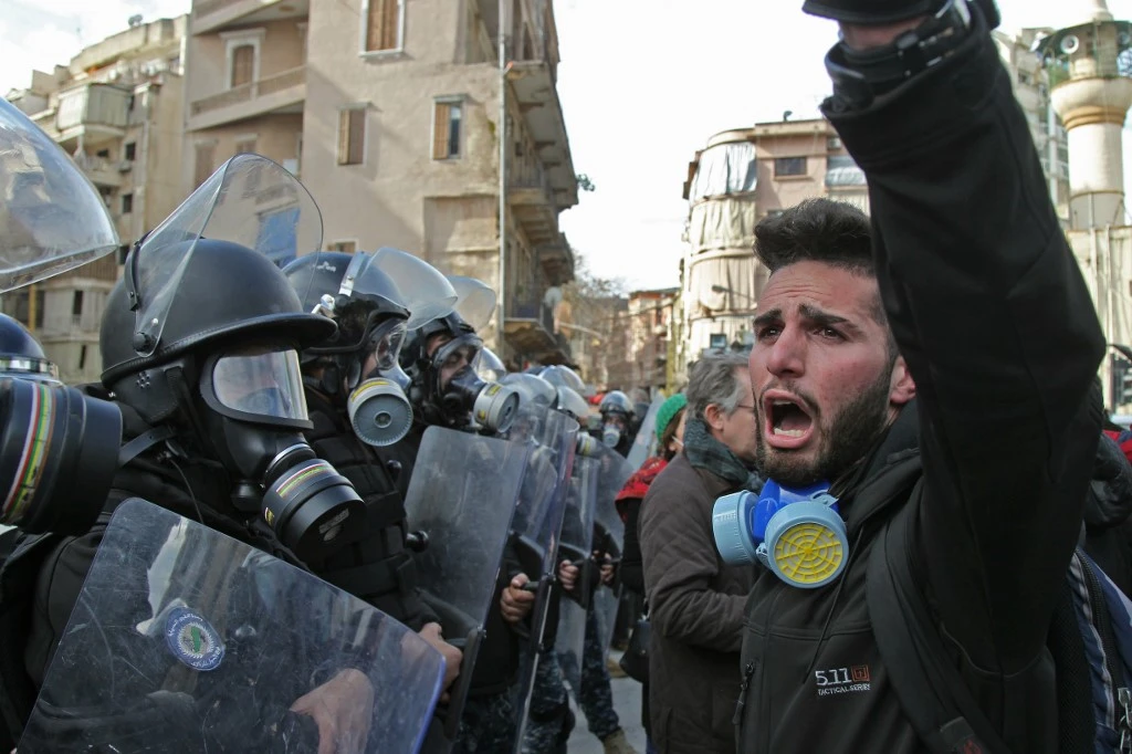 Protestors told local media that police came at 6:30 p.m. without any warning and told them to leave immediately. (File/AFP)