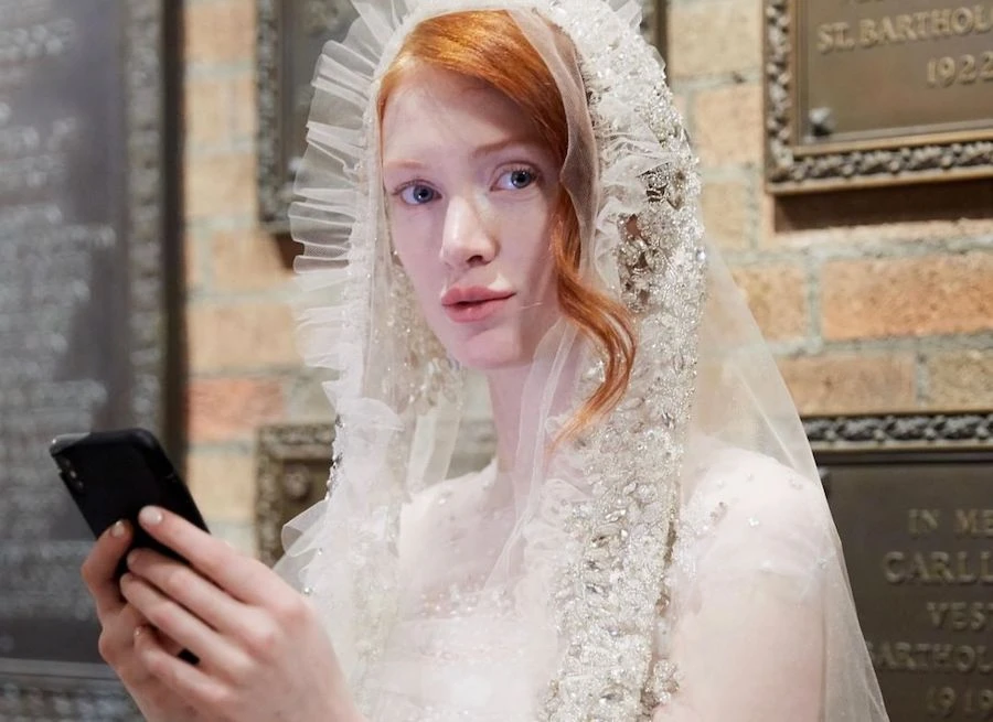 Reem Acra takes bridal business online amid coronavirus pandemic