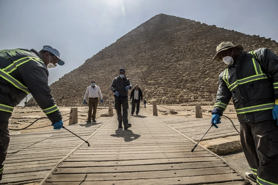 Countries in the Middle East have adjusted their policies to curb the spread of the virus. (File/AFP)