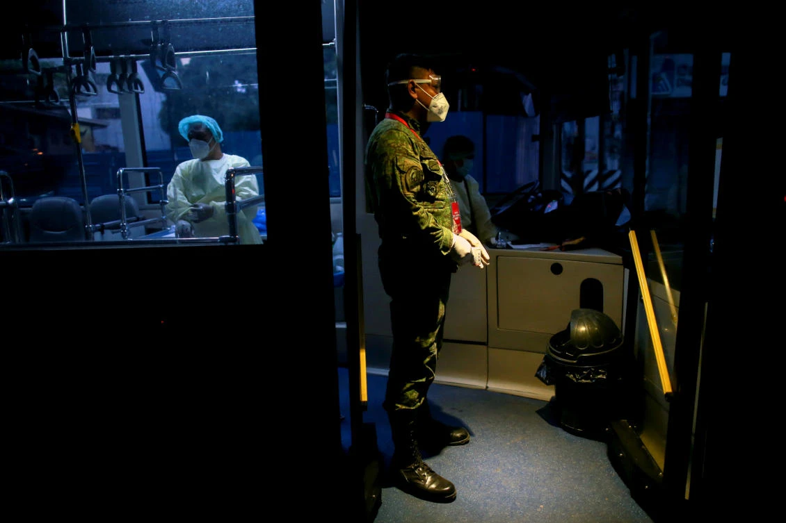 The Philippine government has imposed a lockdown of the capital Manila to arrest the spread of coronavirus. (Reuters)