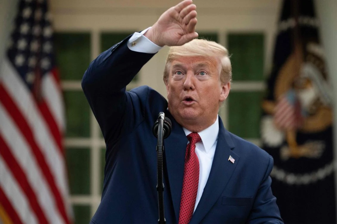 US President Donald Trump previously said he wanted ease coronavirus restrictions on most Americans by the Easter holiday, which falls mid-April. (AFP)