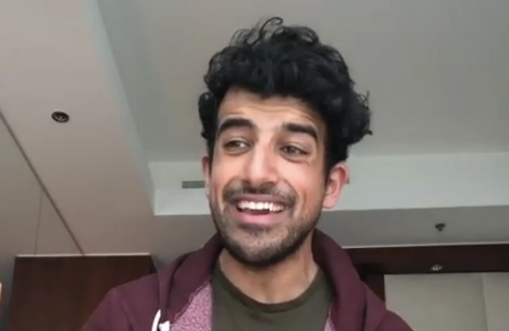 Emirati social media star Rashid Al-Nuaimi has become a viral sensation. (Instagram/@r__a__n)