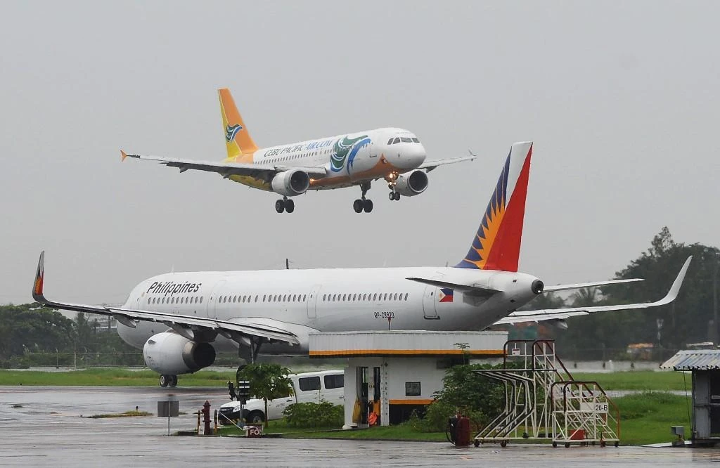 A group of Philippine airline operators said they face a threat to their survival as the global push to contain the coronavirus spread hampers operations. (AFP)