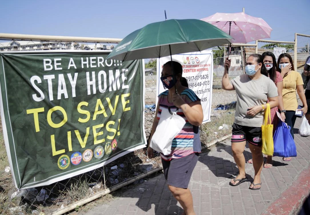 Health officials are finalizing guidelines that will help the Philippine government determine the next steps when the Luzon-wide enhanced community quarantine ends in mid-April. (EPA)