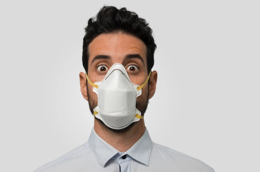According to the CDC, beards can interfere with the correct usage of masks and respirators. (File/Shutterstock)