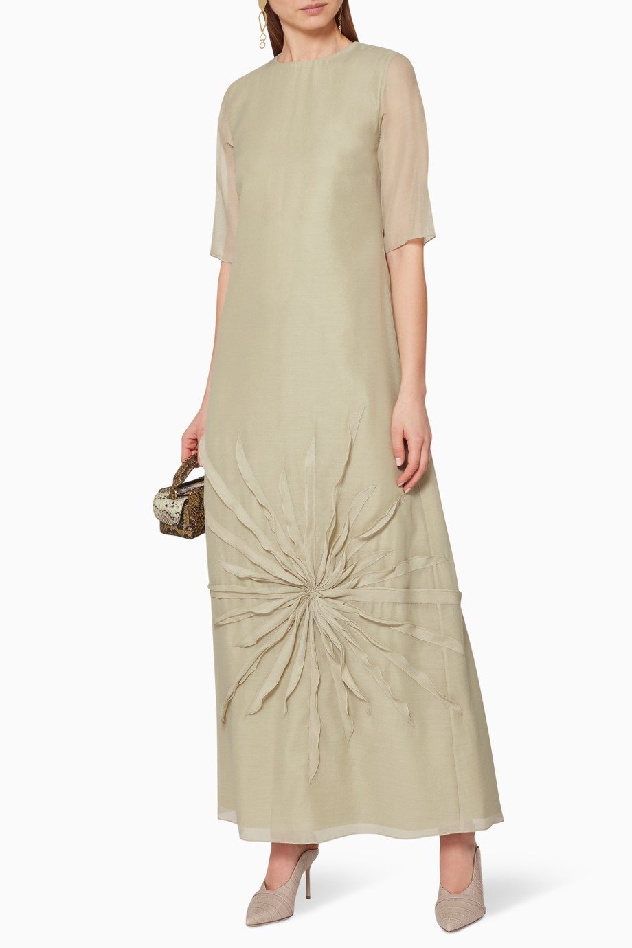 Anatomi Sunrays Applique Kaftan