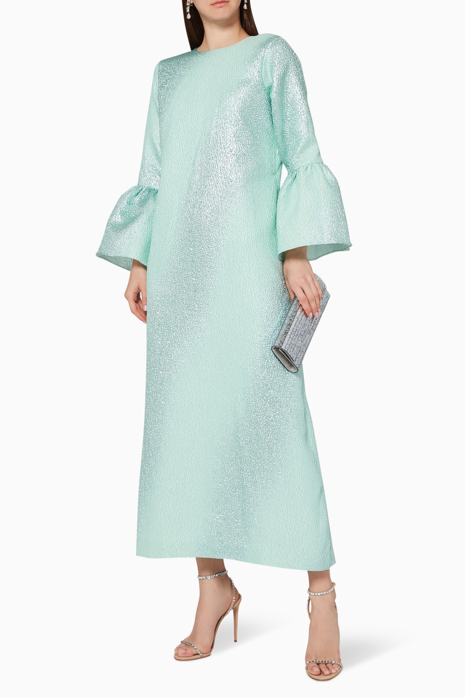 Bambah Boutique Rosa Metallic Kaftan
