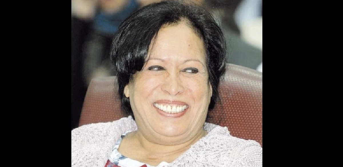 Hayat Al-Fahad told a local television station that foreigners in the country should be kicked out during the health crisis. (Instagram: hayatalfahad_fans)