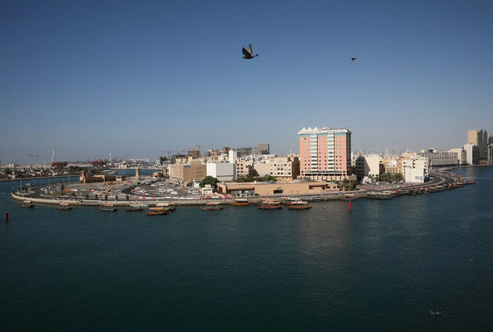 A general view of deserted Al Ras district, famous for its gold and spice markets, after a full lockdown, following the outbreak of the coronavirus disease (COVID-19), in Dubai, United Arab Emirates, on March 31, 2020. (REUTERS/Christopher Pike)