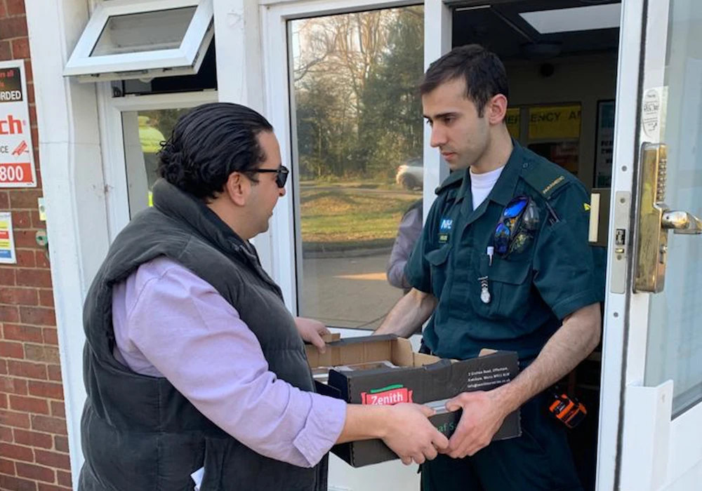 British-Moroccan chef gives free gourmet meals to key workers, homeless amid coronavirus