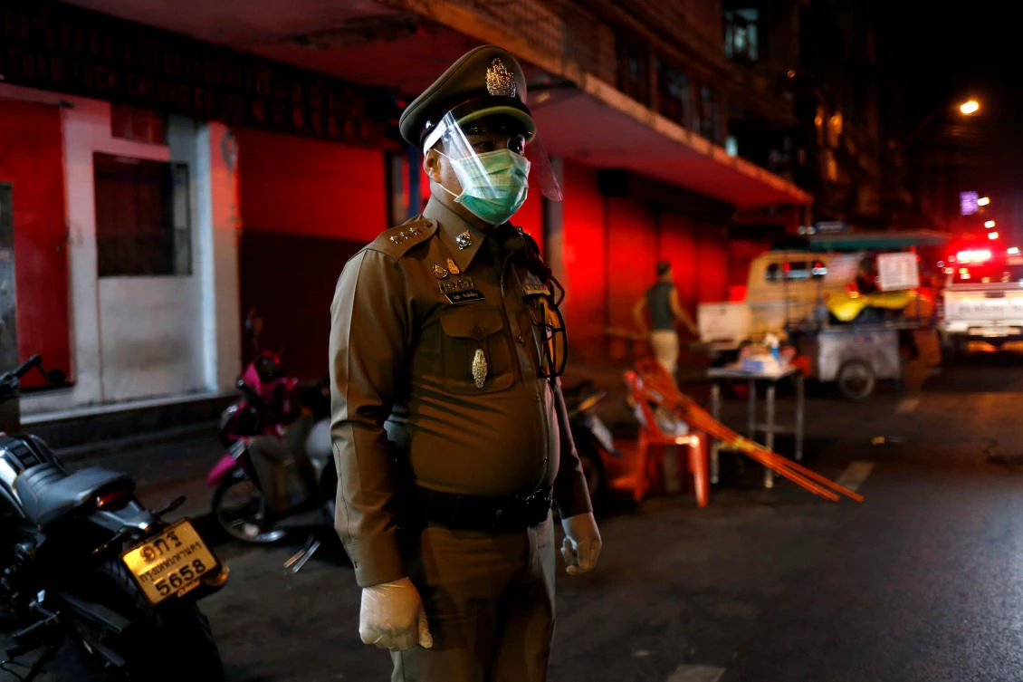 Thailand’s coronavirus cases rose to 1,978 on Friday, a health official said. (Reuters)