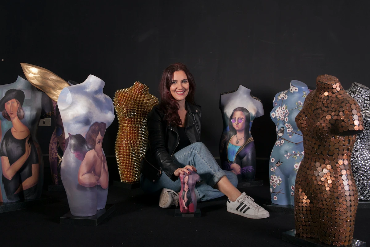 Amina Salem’s theme is womanhood. (Supplied)