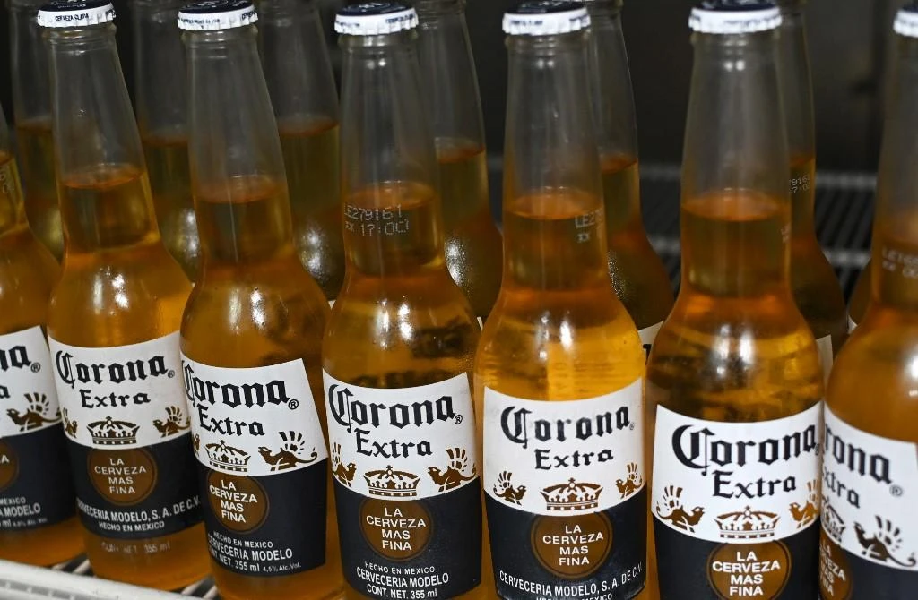 Since the start of the coronavirus crisis, Corona beer has been the punchline of jokes and memes and online rumors. (AFP)