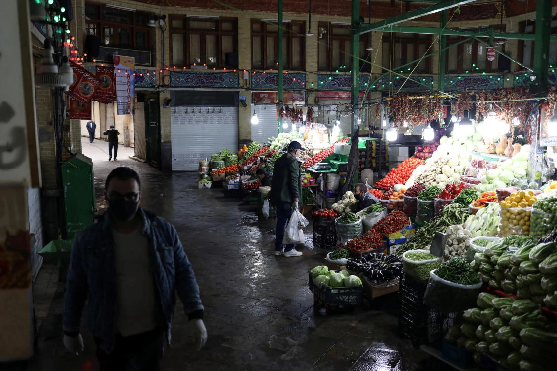 Iran is the country most affected in the Middle East by the pandemic. (West Asia News Agency via Reuters)
