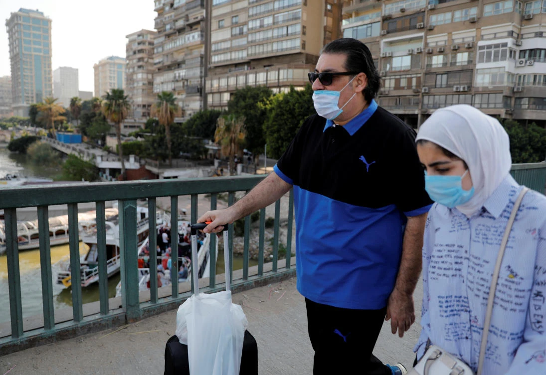 Coronavirus cases reported in Egypt jump by more than 100