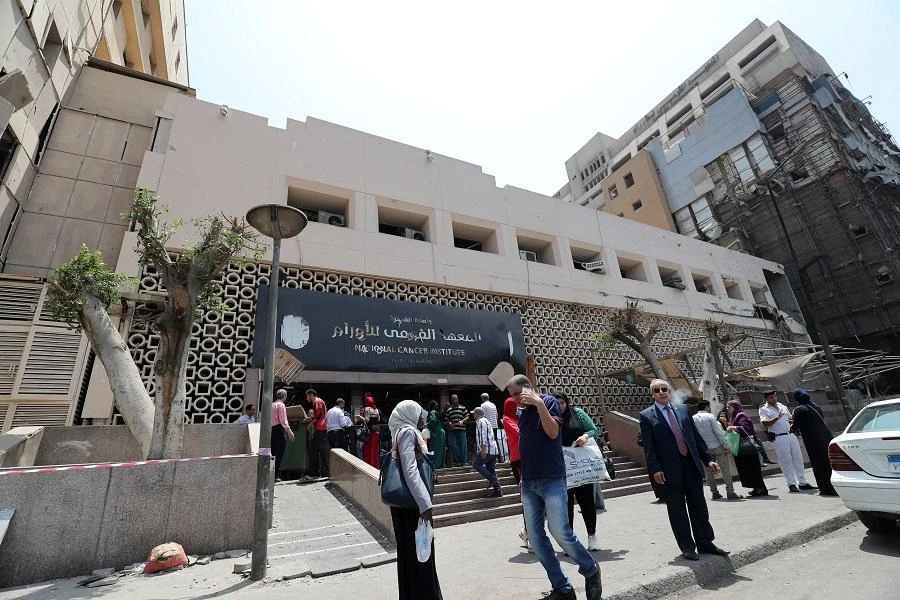 The institute will be partly closed for three days to be sterilized, with only the emergency ward remaining open. (File/AFP)