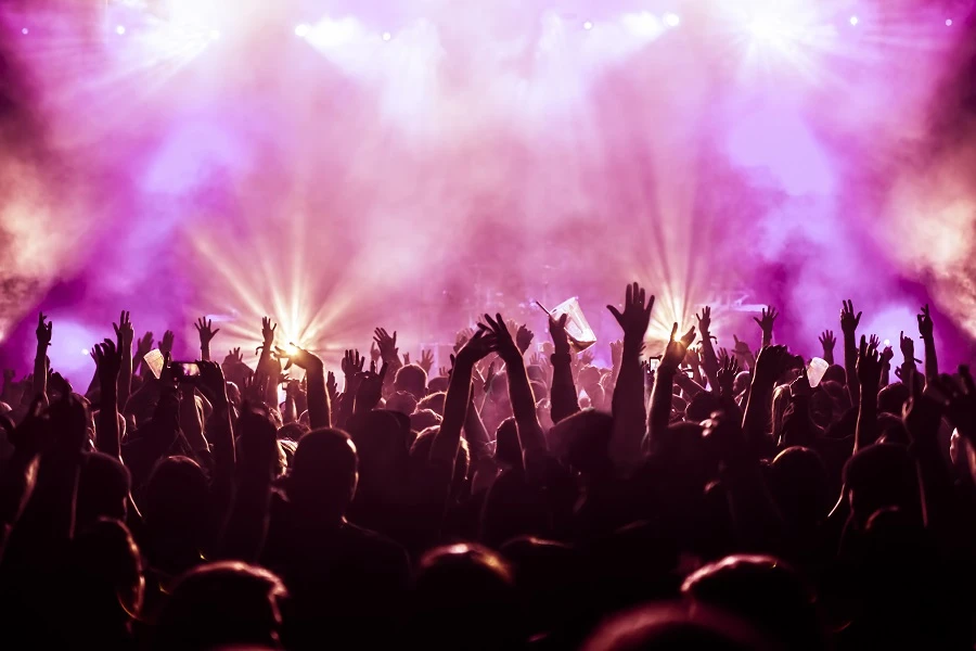 More than half said they would eventually go back to crowded events, but 10% say that will never happen for them. (File/Shutterstock)