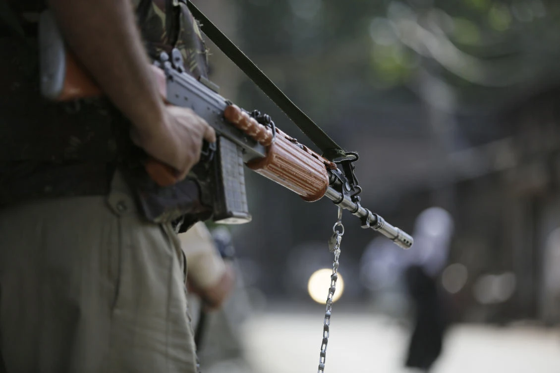 The fighting came within 24 hours of another gunbattle between suspected rebels and government forces in the southern Kulgam area that left four dead. (File/AP)