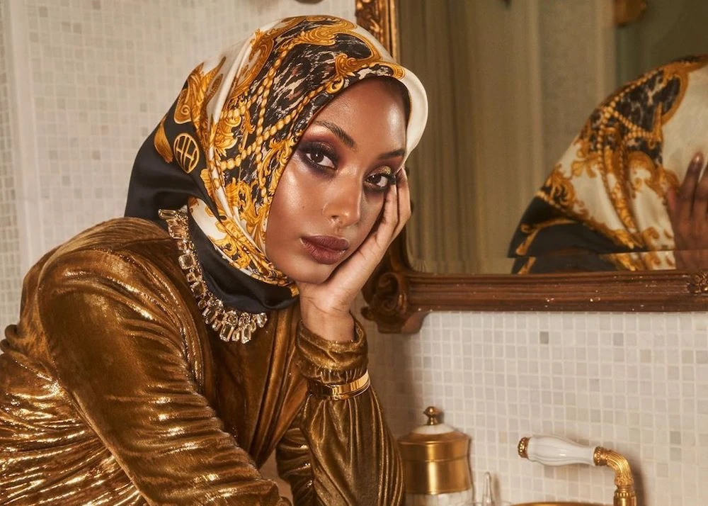 Melanie El-Turk, CEO and co-founder of Haute Hijab, donated 250 headscarves to female medical staff. Instagram