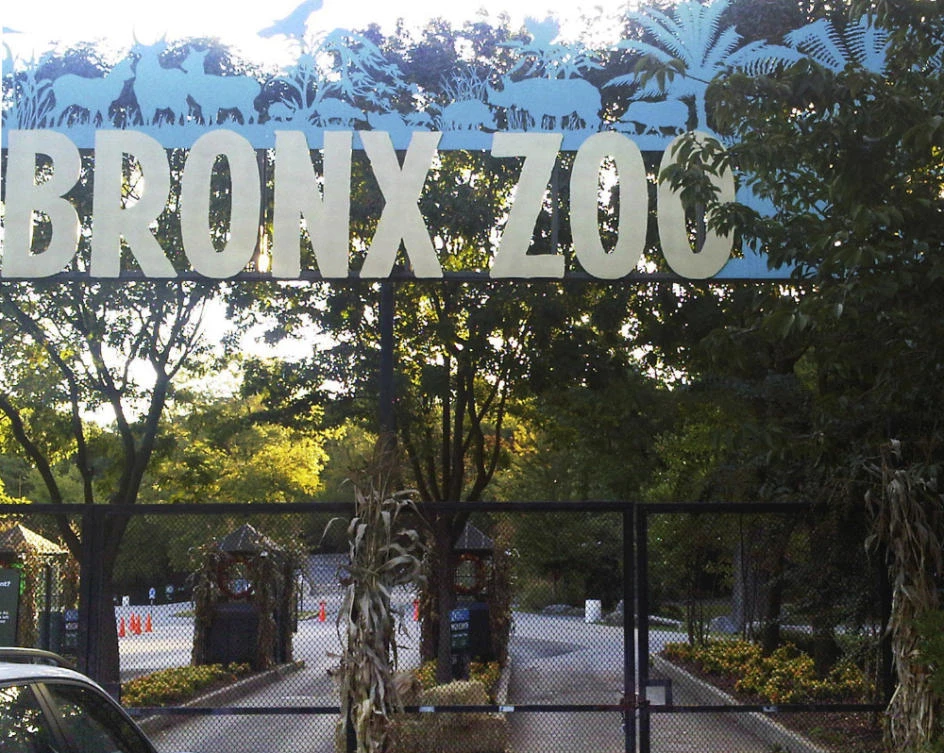 The entrance to the Bronx Zoo in New York. (AP File)
