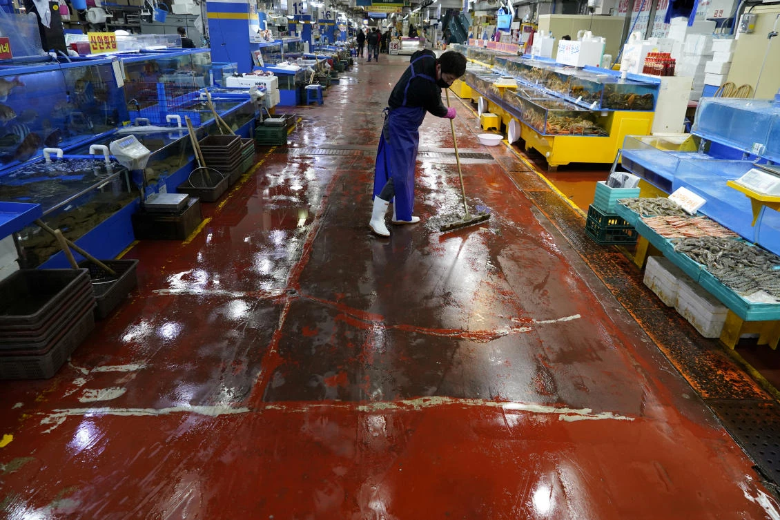 South Korea has been bringing the epidemic under control, with about 100 or fewer new daily cases for the past month. (Reuters)