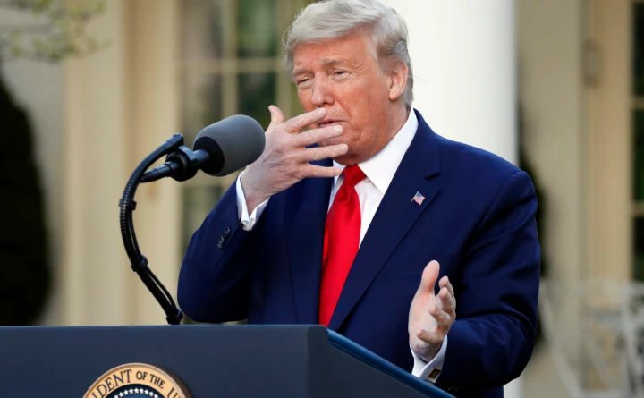 Trump says he won’t wear face mask, even as First Lady recommends it