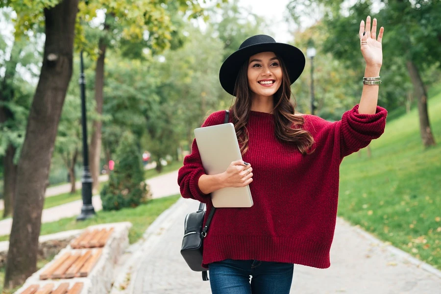 MOst people are sticking to a simple wave. (File/Shutterstock)