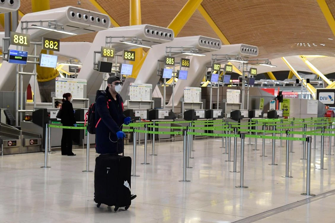 The number of new infections in Spain, the world’s second hardest-hit country after Italy, grew to 146,690. (AFP)