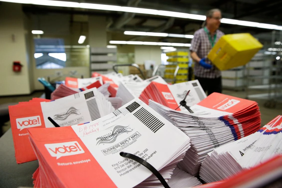 US President Donald Trump has repeatedly tore into the idea of allowing all voters to post their ballots this week. (AFP)