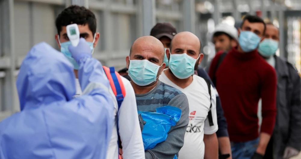 Help for hospitals is also coming from local businesses. (Reuters)