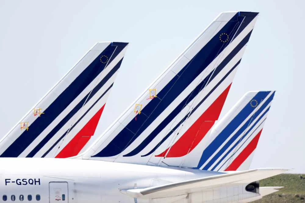 Air France planes are seen at Paris Charles de Gaulle airport. (Reuters)