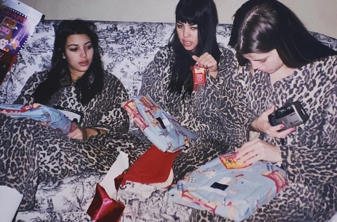 Kim Kardashian West shared a flurry of both throwback and recent snaps of her and her sisters. Instagram
