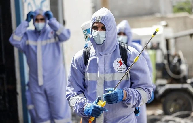 Gaza has 13 confirmed cases of the new coronavirus, all in quarantine. (File/AFP)