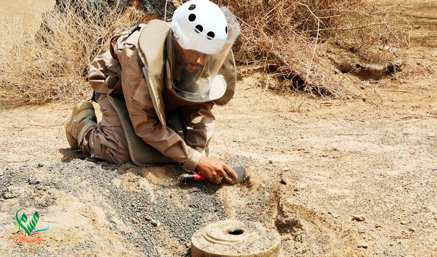 Land mines scattered by Yemen’s Houthi rebels will remain a threat. (AP)