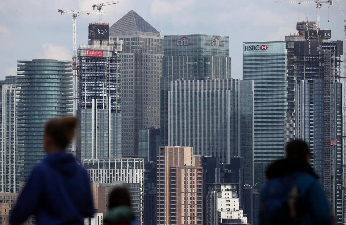 A 13 percent drop in GDP "would exceed any of the annual falls around the end of each world war or in the financial crisis.” (REUTERS)