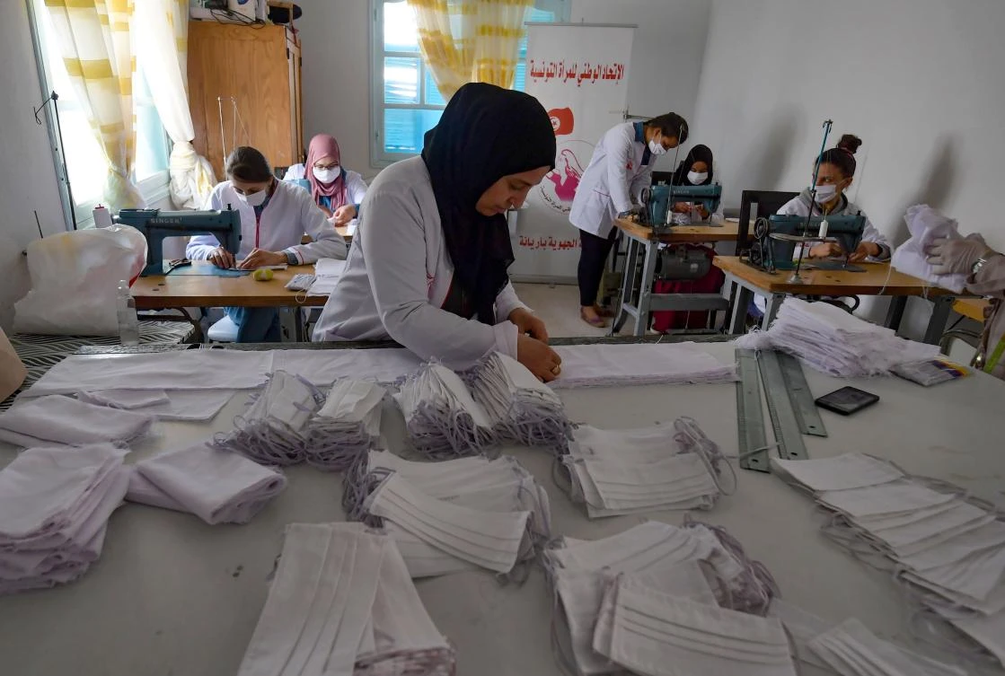 Tunisia has confirmed 747 cases of the virus and 34 deaths, and last month imposed a lockdown set to last until at least April 19. (AFP)