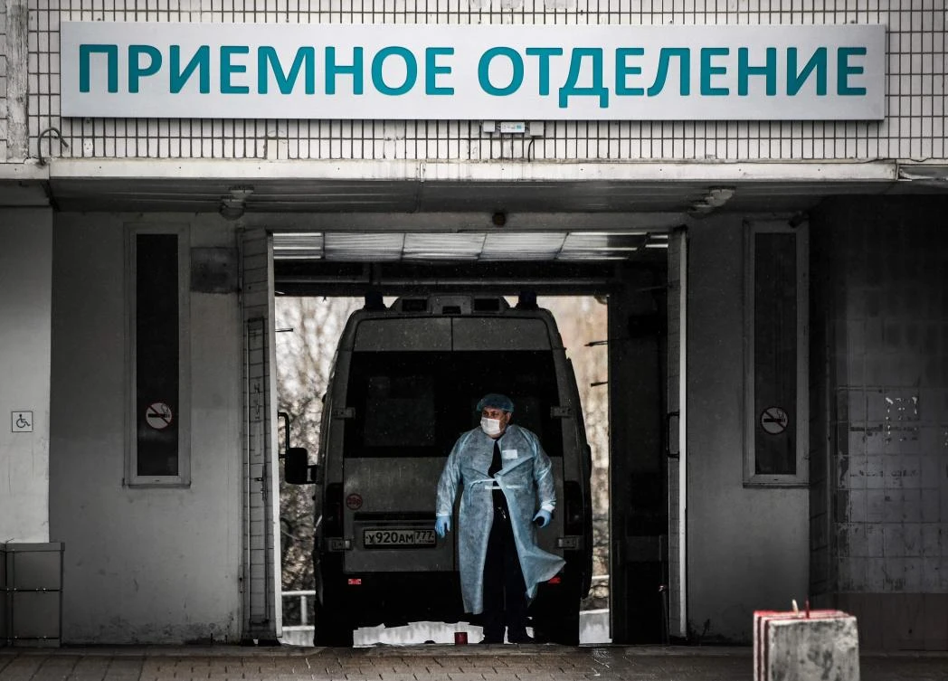 Russia’s overall nationwide coronavirus tally is now at 24,490. (AFP)