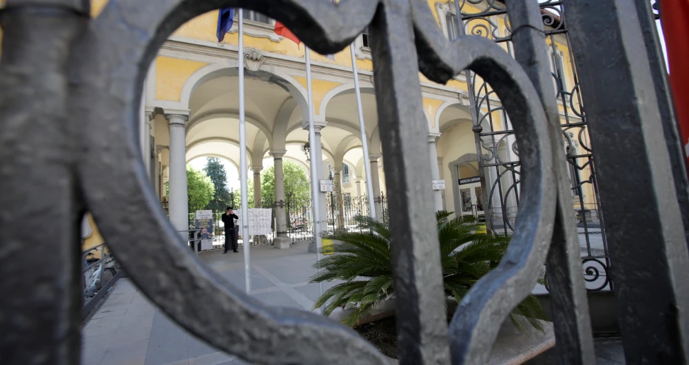 A view of Pio Albergo Trivulzio nursing home, in Milan, Italy. (AP)