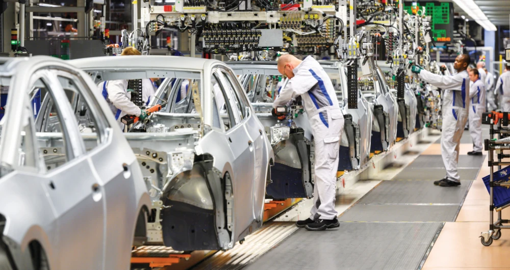Unlike Italy and Spain, Germany did not ban car production, but factories stopped after car dealerships were closed. (Reuters)