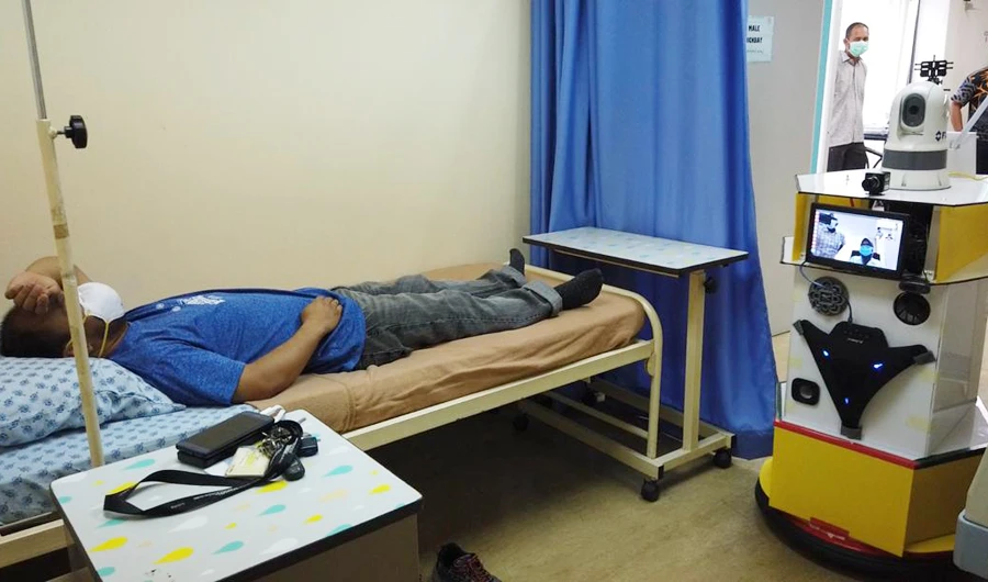 Medibot is being tested for doctor-patient interaction. (IIUM)