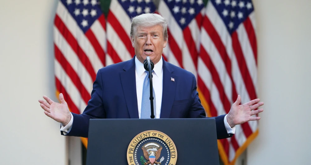 US President Donald Trump. (AFP)