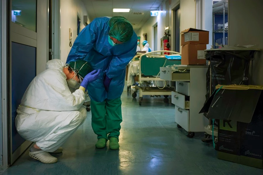 Middle East countries such as the UAE and Oman have both imported hydrochloroquine tablets this week as possible treatment for COVID-19 patients. (File/AFP)