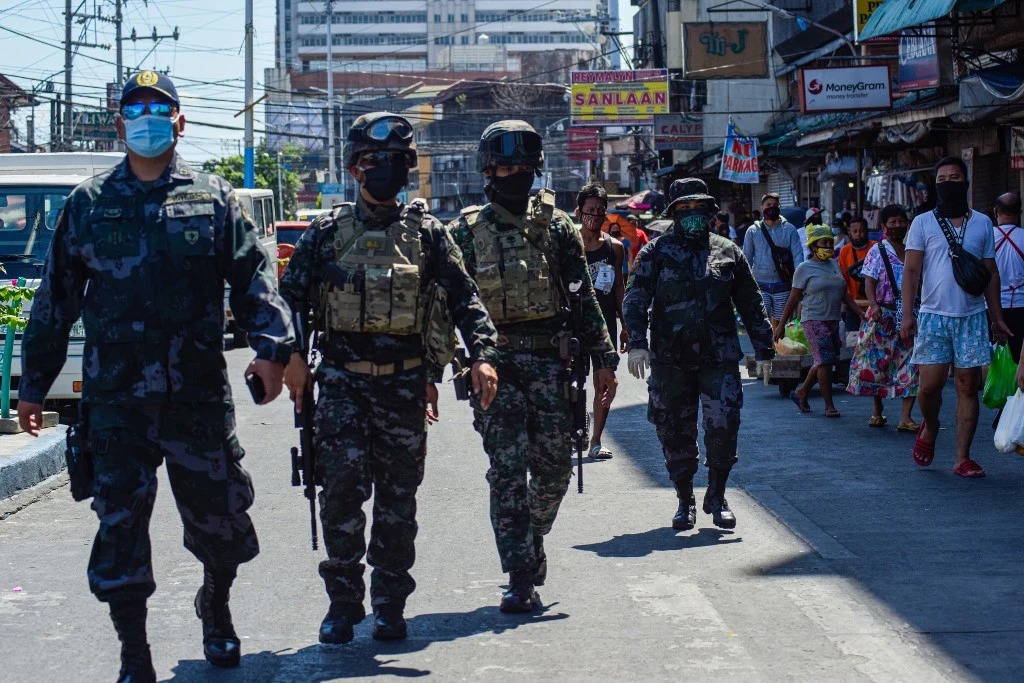 Of the 133,000 quarantine violators arrested from March 17 to April 19, around 96,000 were warned while nearly 30,000 were charged. (File/AFP)
